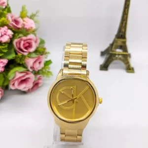 Relógio Calvin Klein Feminino Dourado (C/ Caixa Premium) 100% Funcional